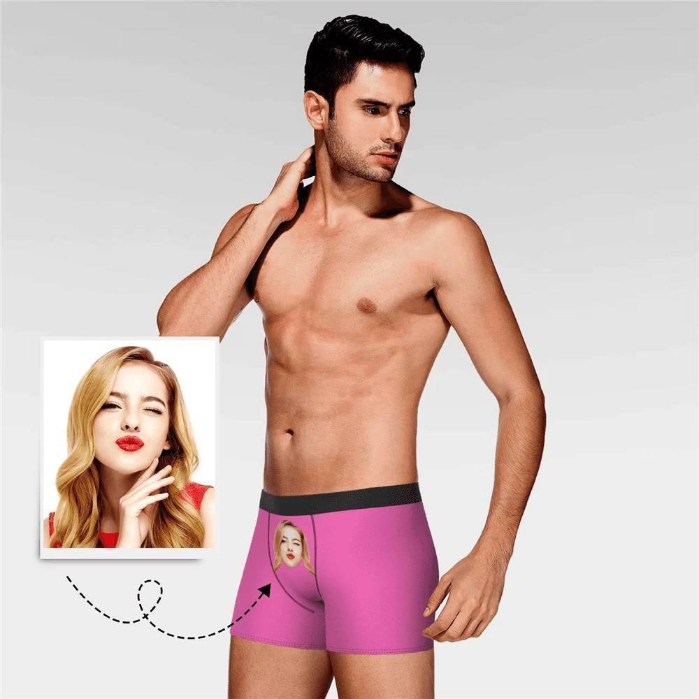 Custom Face Colorful Boxer Shorts - Men's - soufeelus