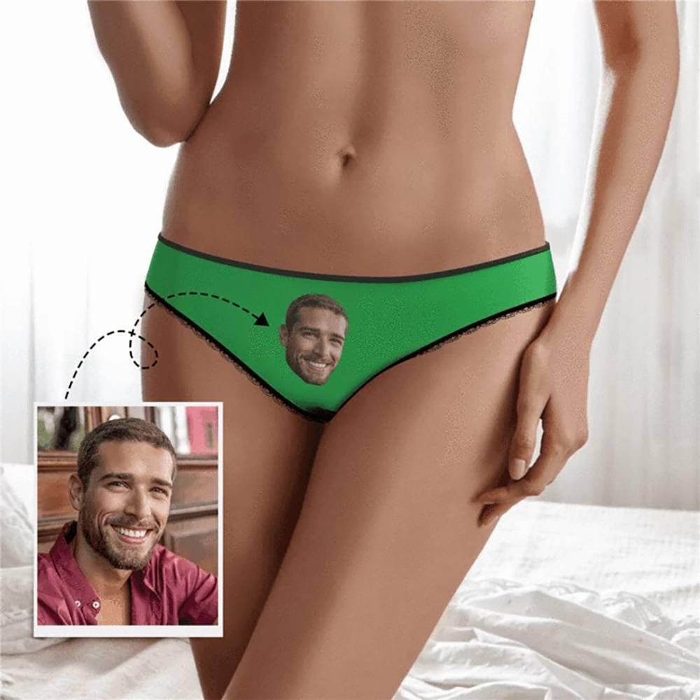 Custom Face Thong Panty Best Boyfriend - Women's - soufeelus