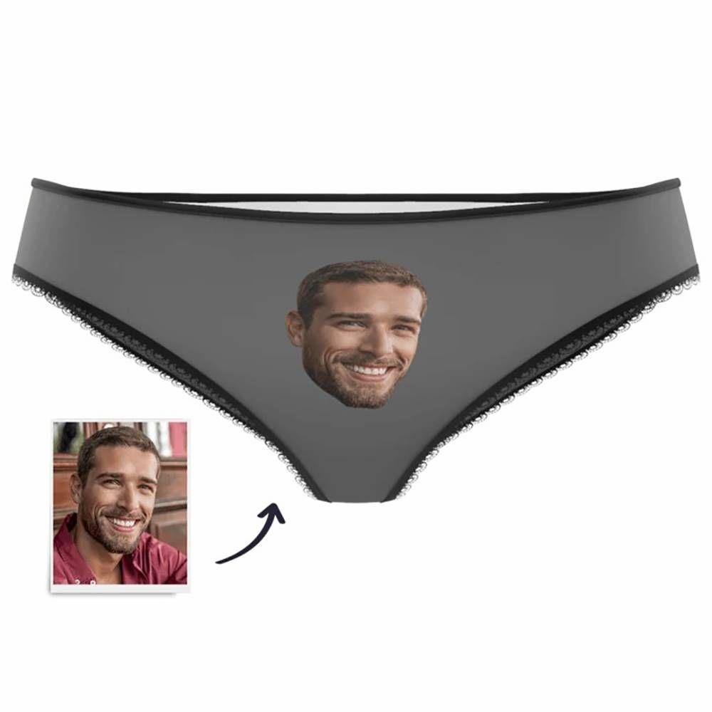 Custom Face Thong Panty Best Boyfriend - Women's - soufeelus