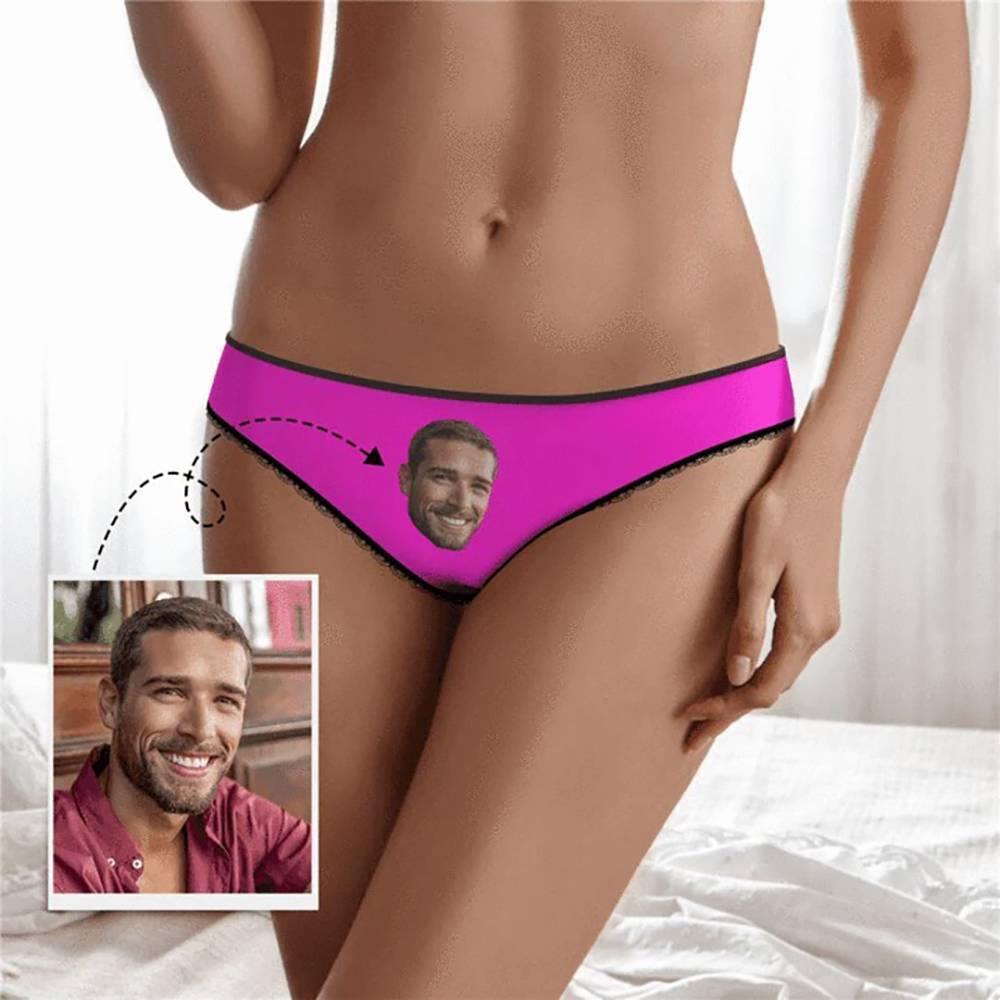 Custom Face Thong Panty Best Boyfriend - Women's - soufeelus