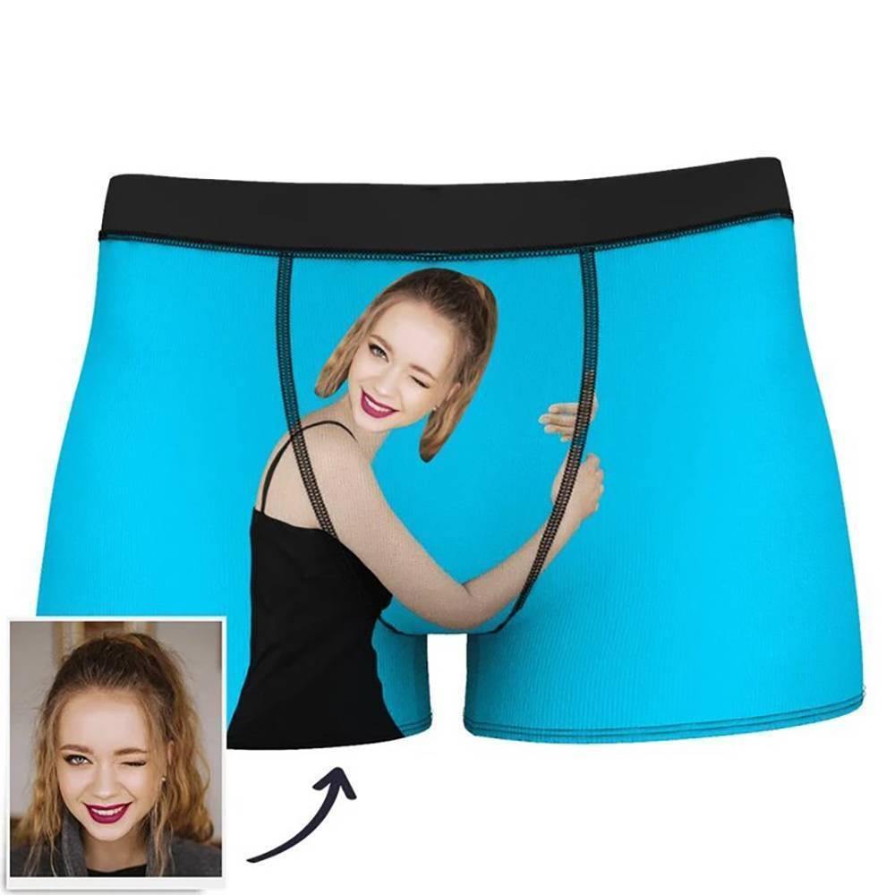 Custom Love Hug Boxer Shorts - Light Skin