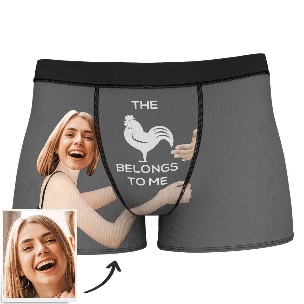 Custom Girlfriends Love Hug Boxer Shorts Men's - soufeelus