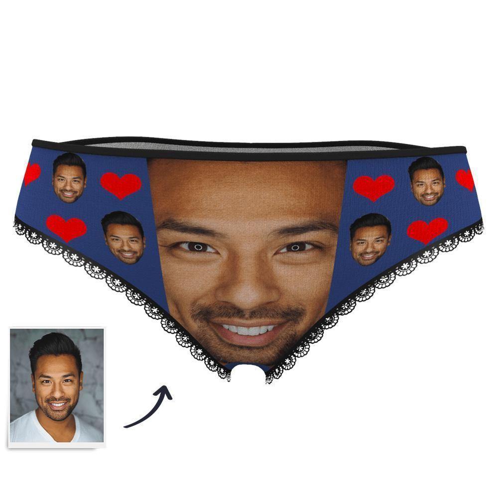 Custom Face Panties Love Heart - soufeelus