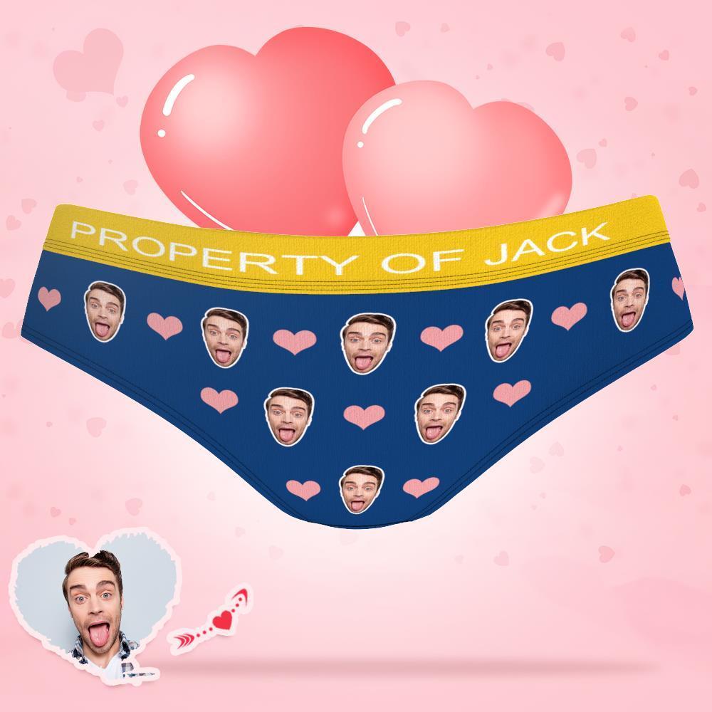 Custom Face Panties Inscribed Waist - soufeelus