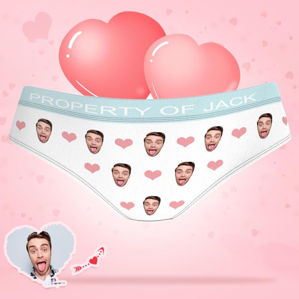 Custom Face Panties Inscribed Waist - soufeelus