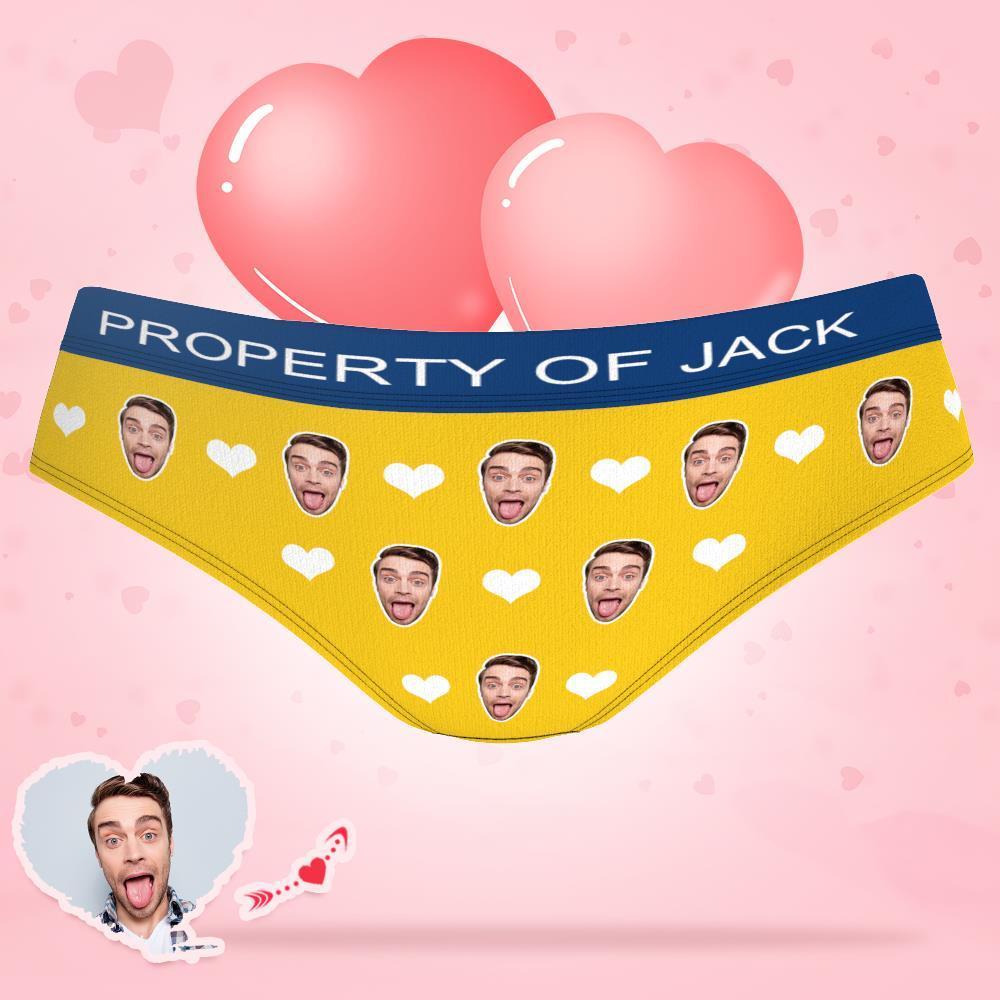 Custom Face Panties Inscribed Waist - soufeelus