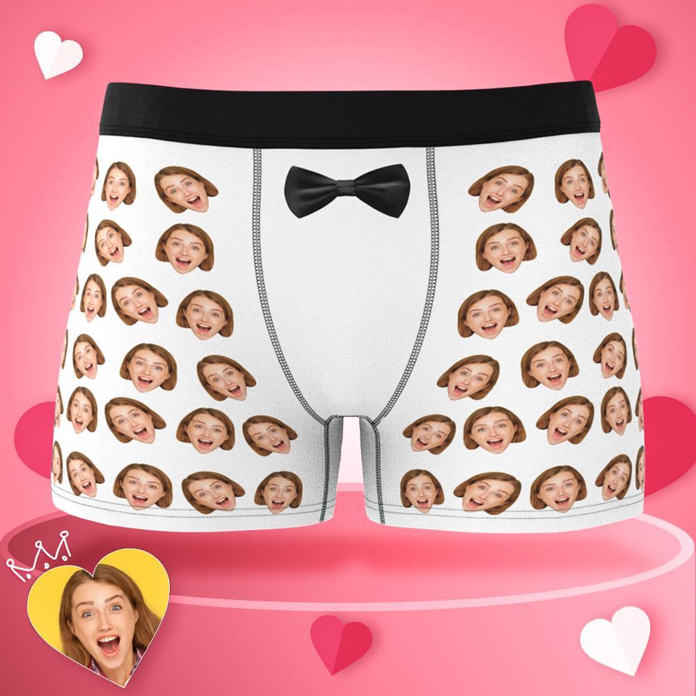Personalized Boxers for Him Custom Wedding Gift for Bridegroom