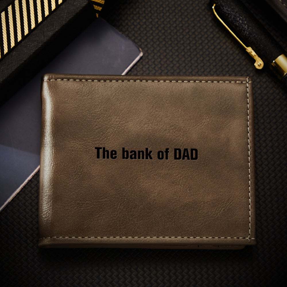 Personalized Front Pocket Wallets for Men with Money Clip , Custom Engraved Wallet Valentines Gifts for Him