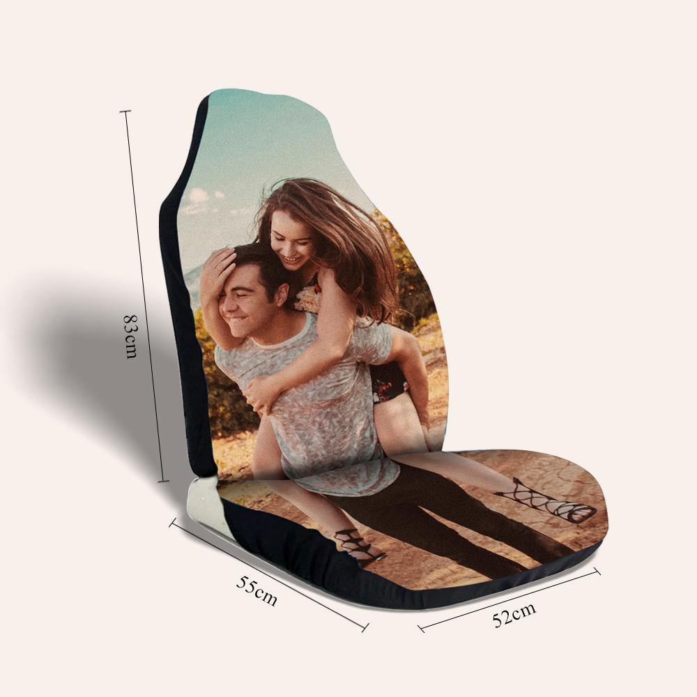 Car Seat Covers Custom Car Seat Print for Couples - soufeelus