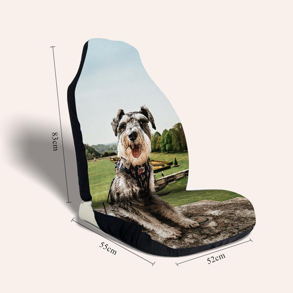 Car Seat Covers Custom Car Seat Print Cute Pets - soufeelus