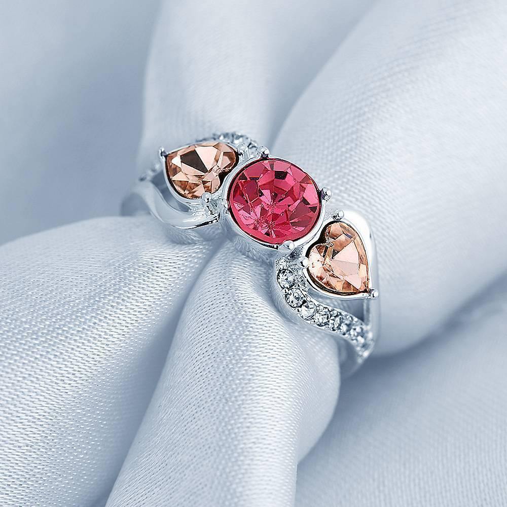 Personalised Birthstone Ring Silver