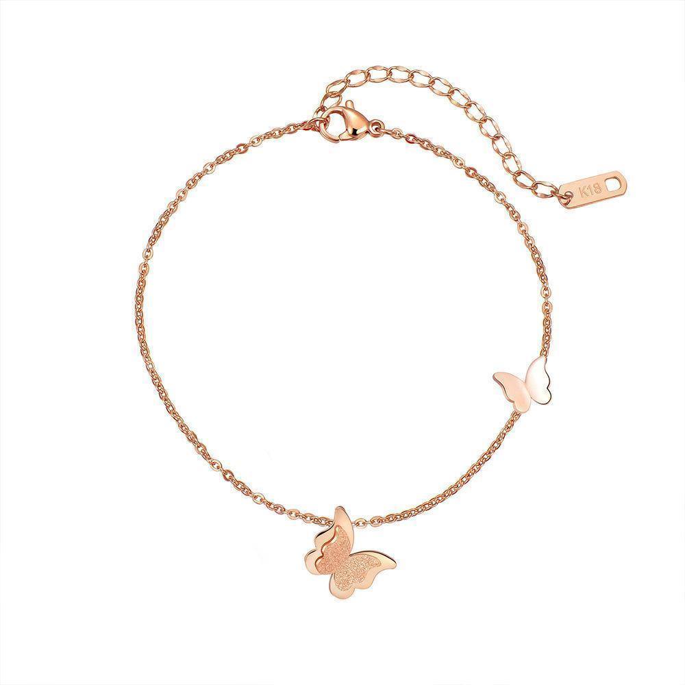 Chasing Butterfly Anklet - soufeelus
