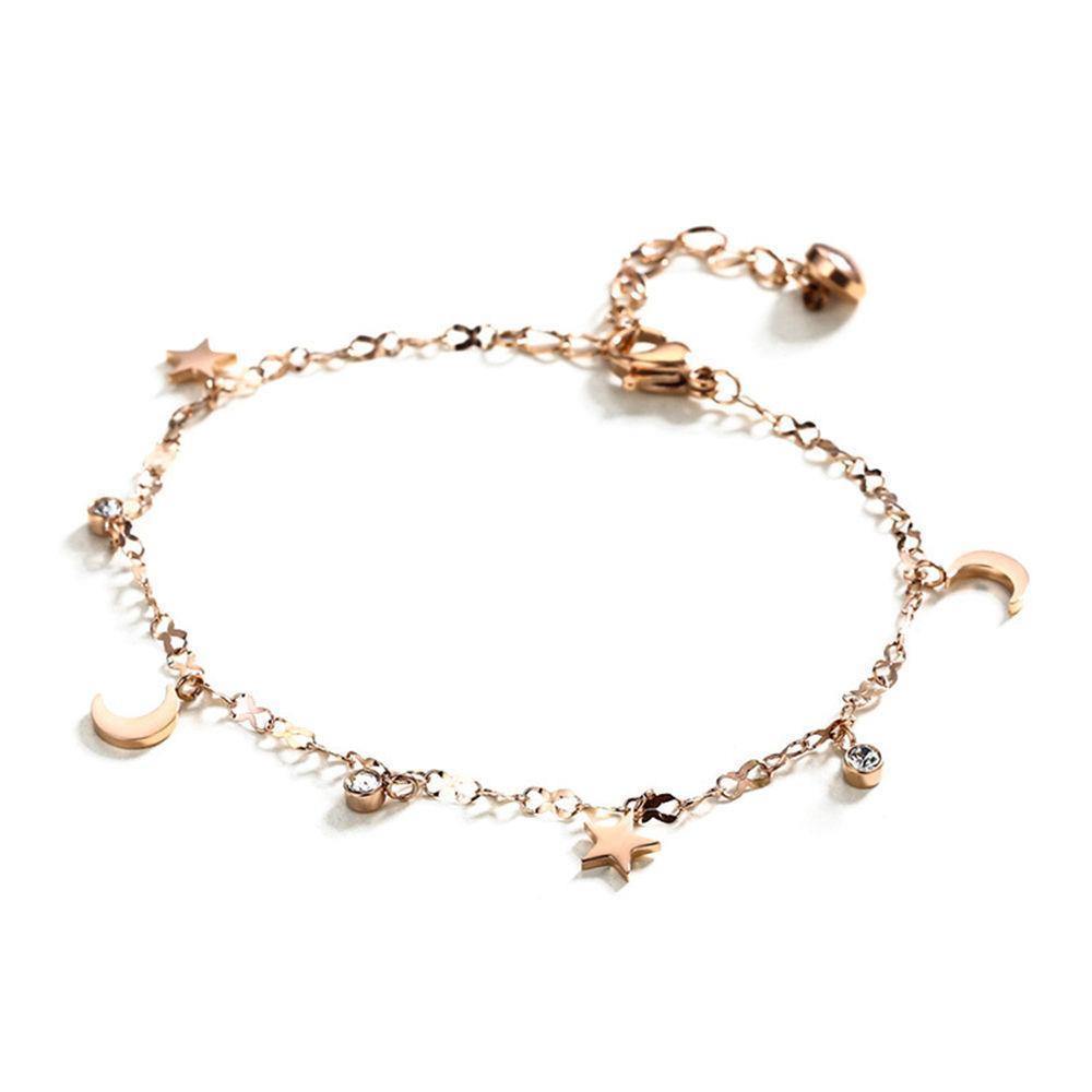 Star And Moon Anklet - soufeelus