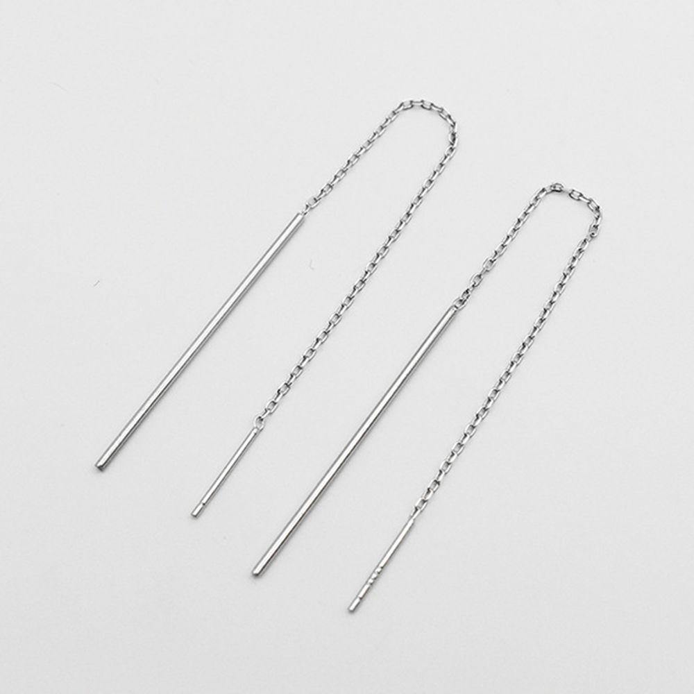 Simple Ear Lines Sterling Silver - soufeelus