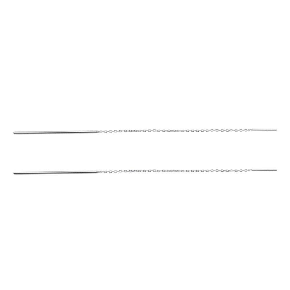 Simple Ear Lines Sterling Silver - soufeelus