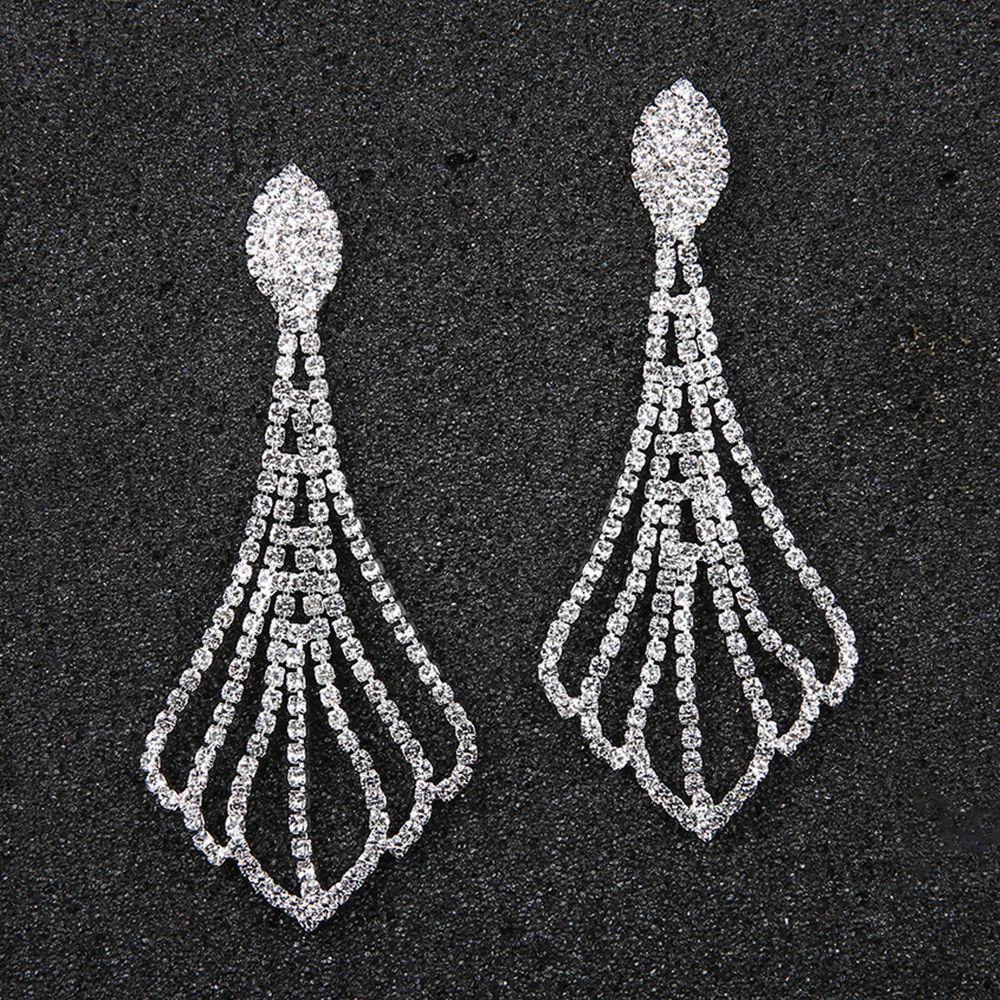 Tassel Claw Drop Earrings - soufeelus