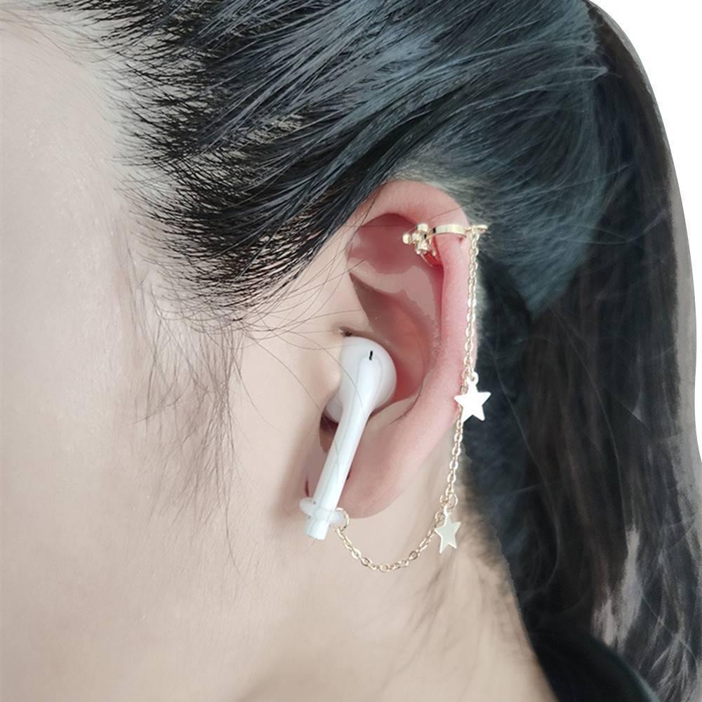 No-Pierced Star Anti-Lost Airpods Clips - soufeelus