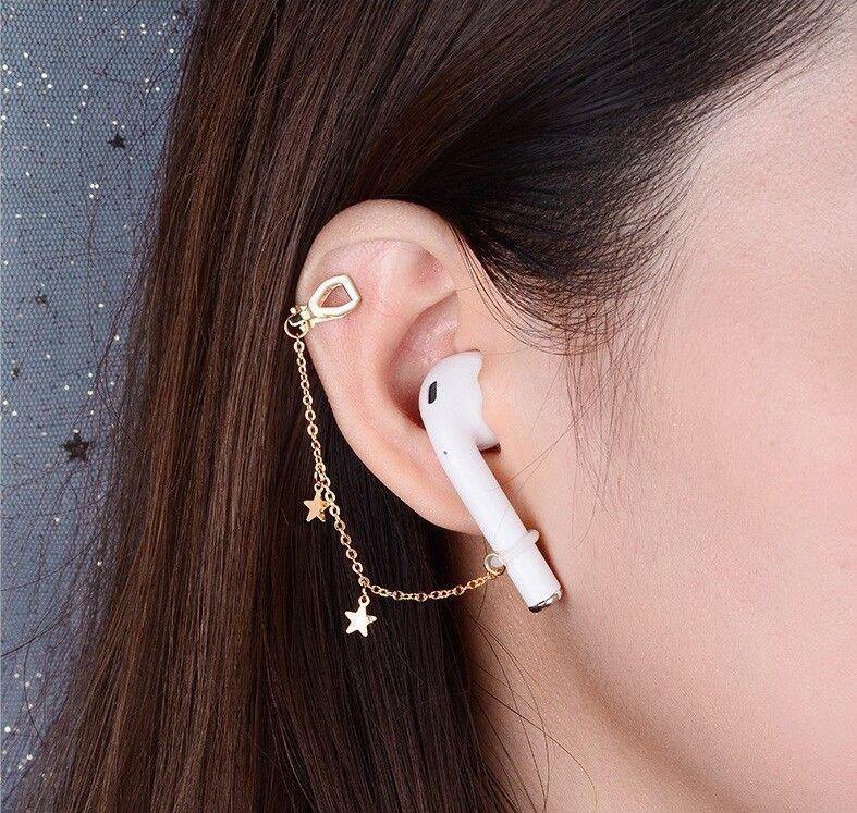 No-Pierced Star Anti-Lost Airpods Clips - soufeelus