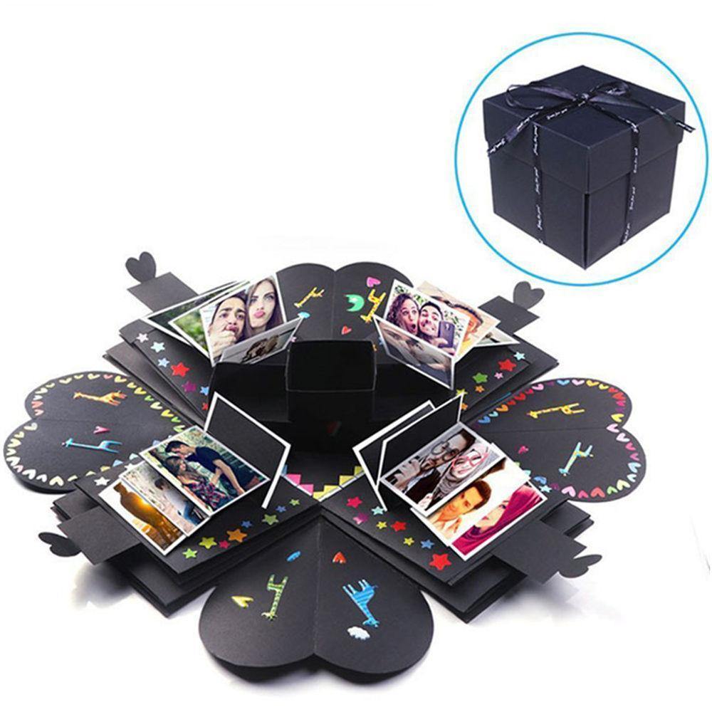 DIY Photo Box Cube Multi-layer Explosion Box - soufeelus