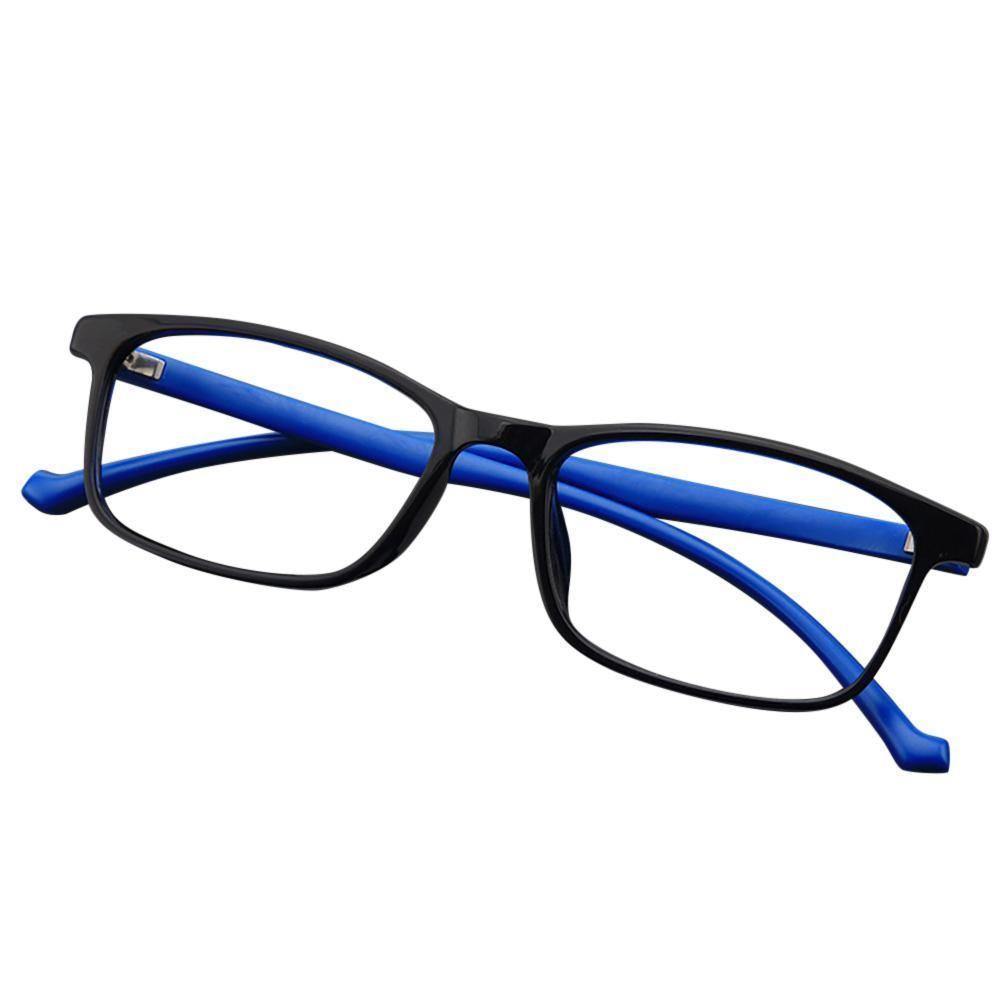 Kids Blue Light Blocking Glasses Super Flex Durable Black and Blue - soufeelus