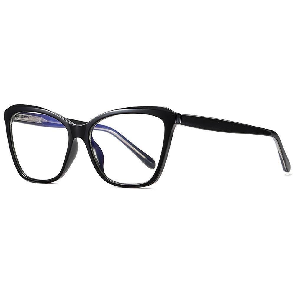 Computer Blue Light Block Glasses Vintage Glasses Black - soufeelus