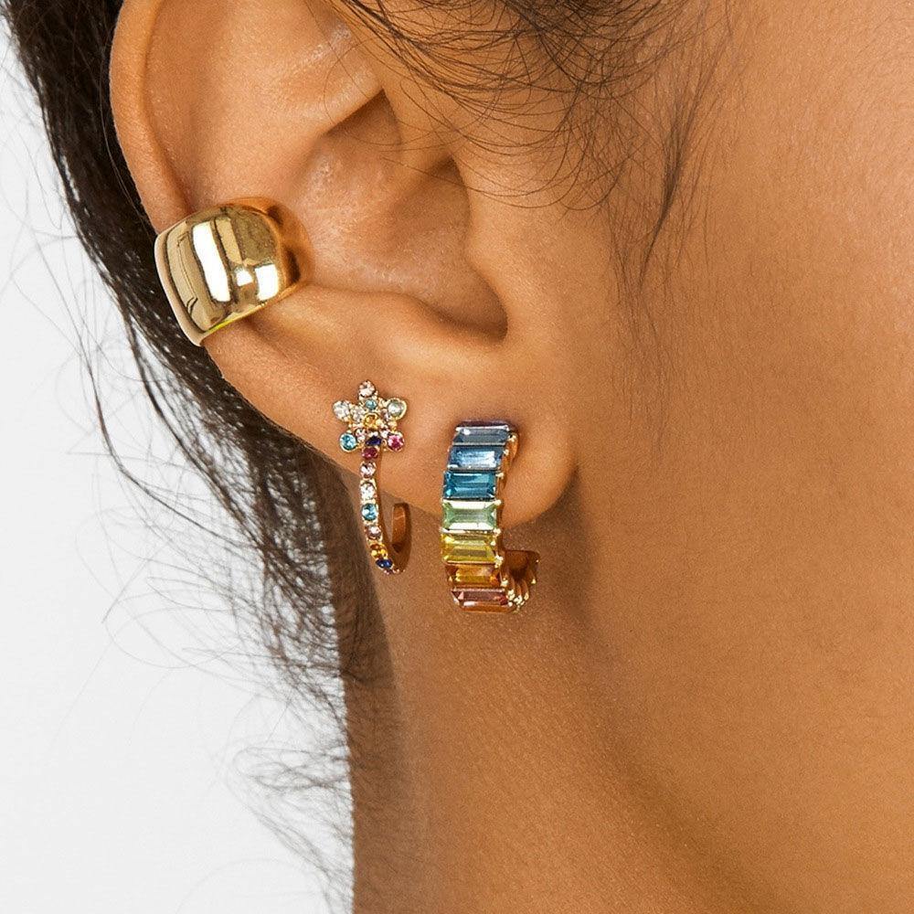 Colorful Earrings Alloy - soufeelus