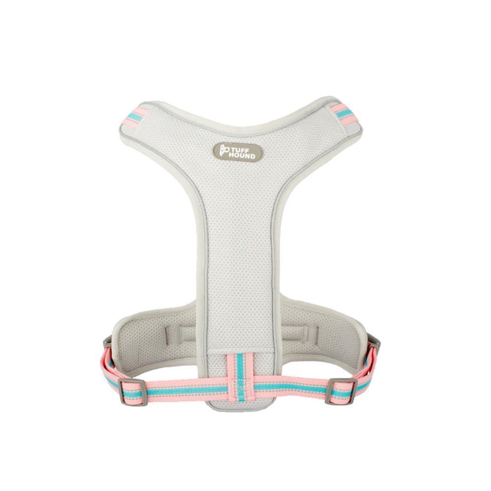 Pet Harness with Leash Pink & White - soufeelus