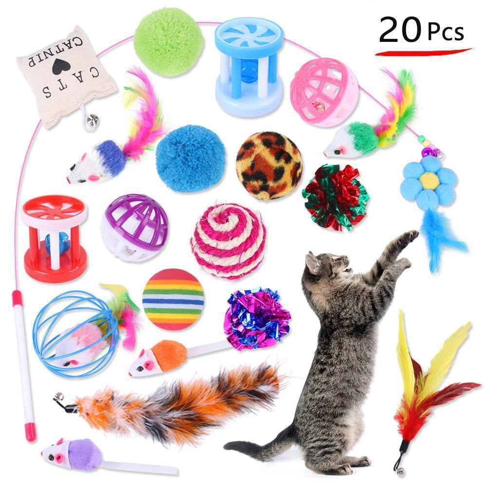 Pet Toys 20 pcs - soufeelus