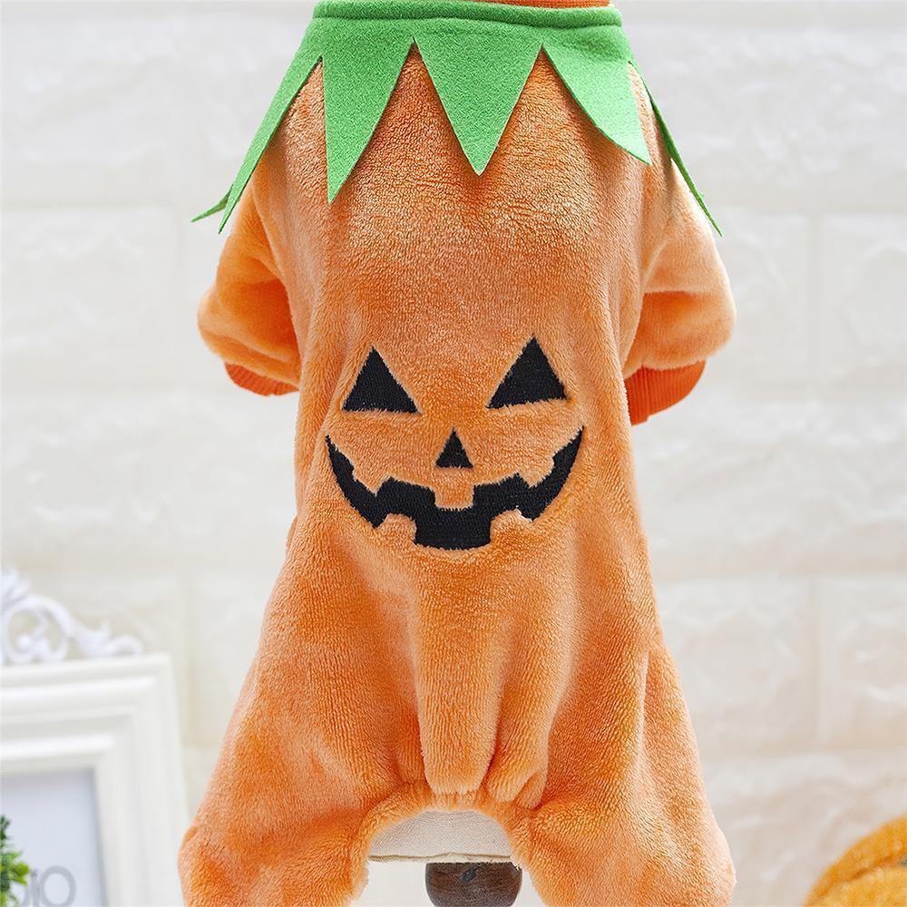 Pet Pumpkin Costume Medium Size - soufeelus