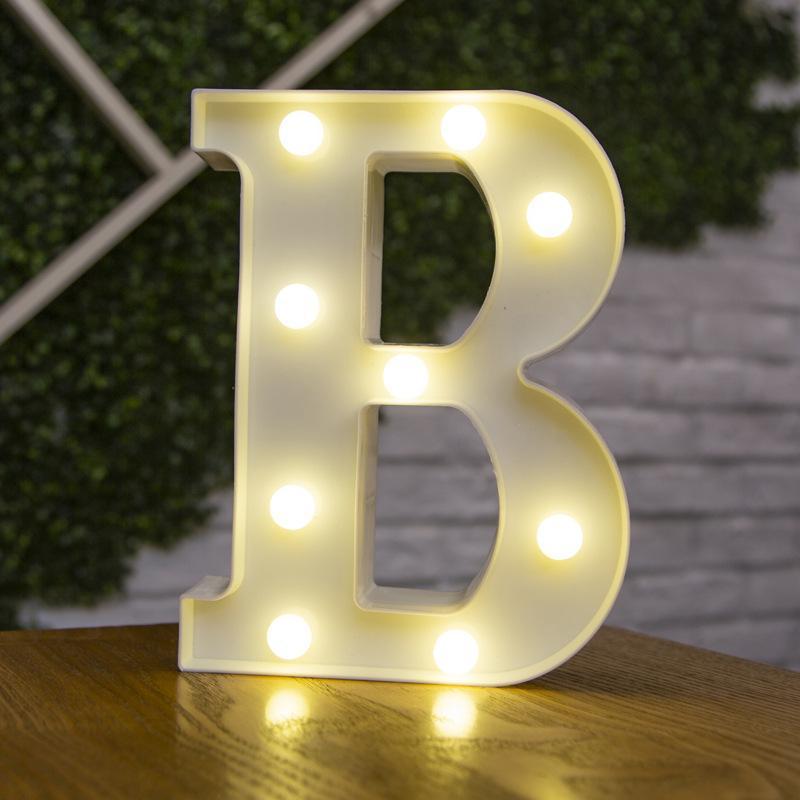 Light Up Letters Name Light Gift A-Z 0-9