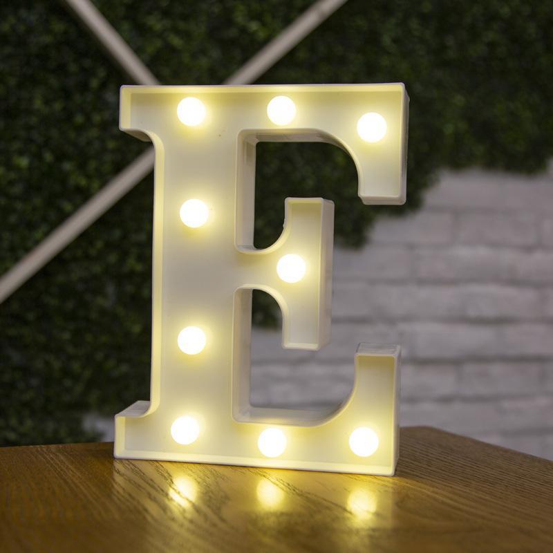 Light Up Letters Name Light Gift A-Z 0-9