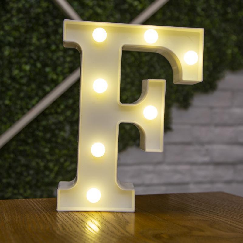 Light Up Letters Name Light Gift A-Z 0-9