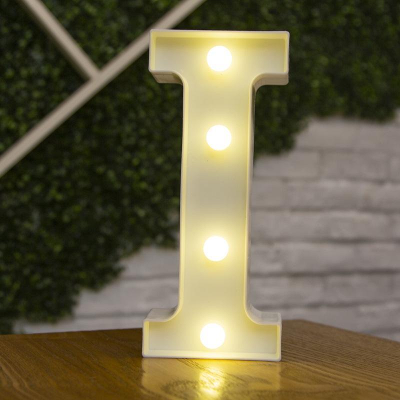 Light Up Letters Name Light Gift A-Z 0-9