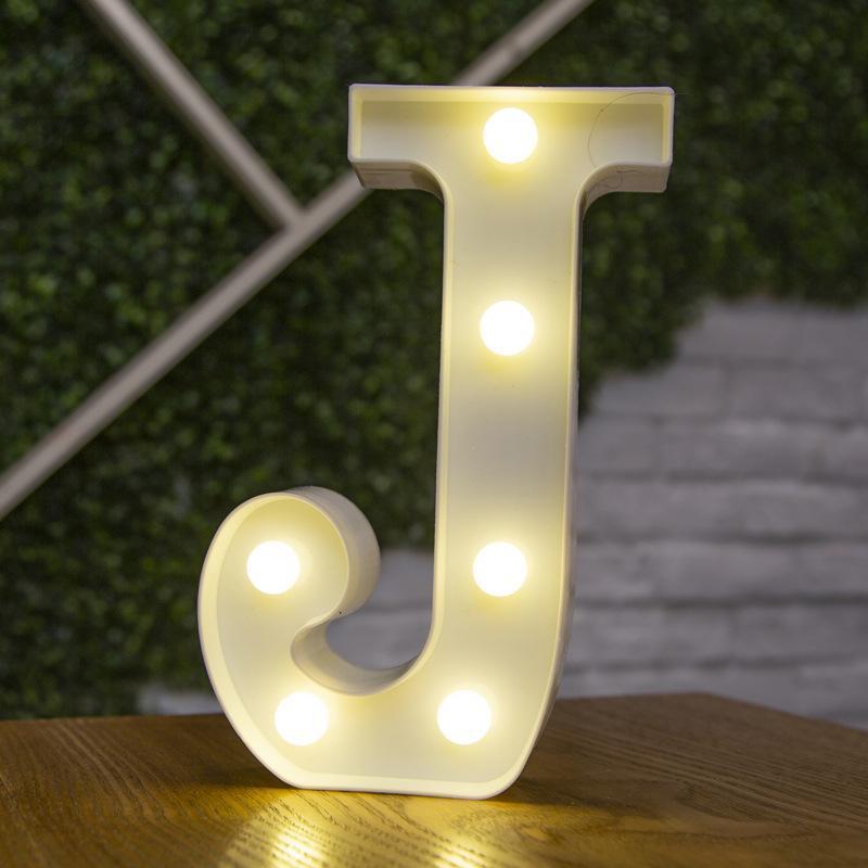 Light Up Letters Name Light Gift A-Z 0-9