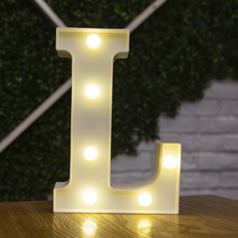 Light Up Letters Name Light Gift A-Z 0-9