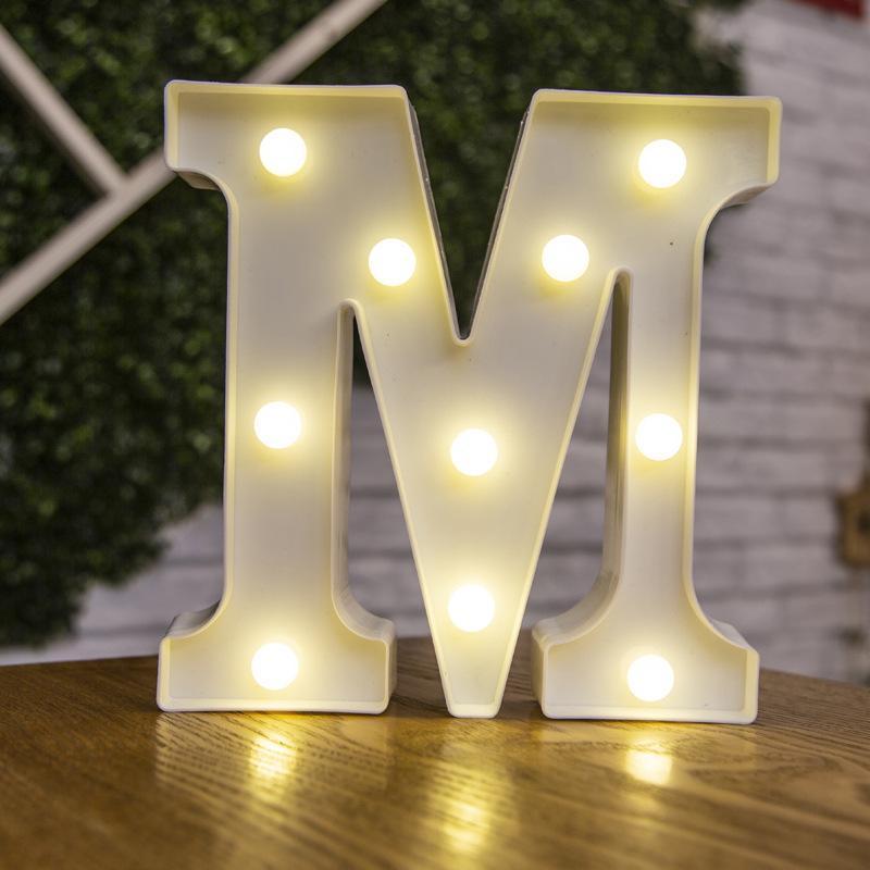 Light Up Letters Name Light Gift A-Z 0-9
