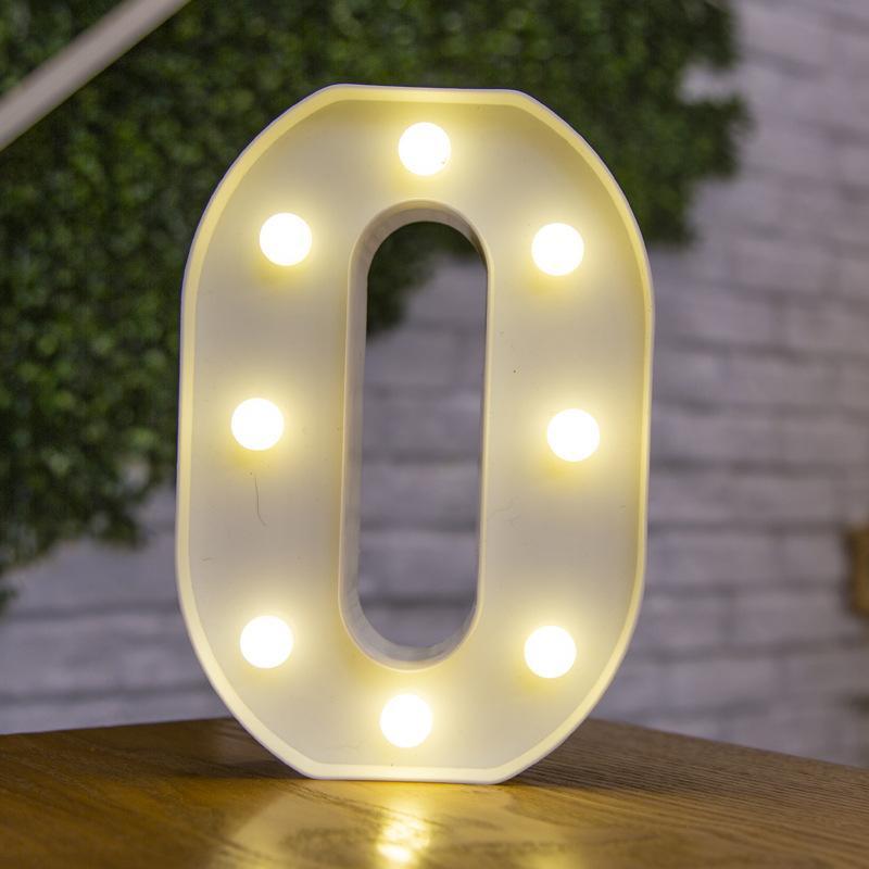 Light Up Letters Name Light Gift A-Z 0-9