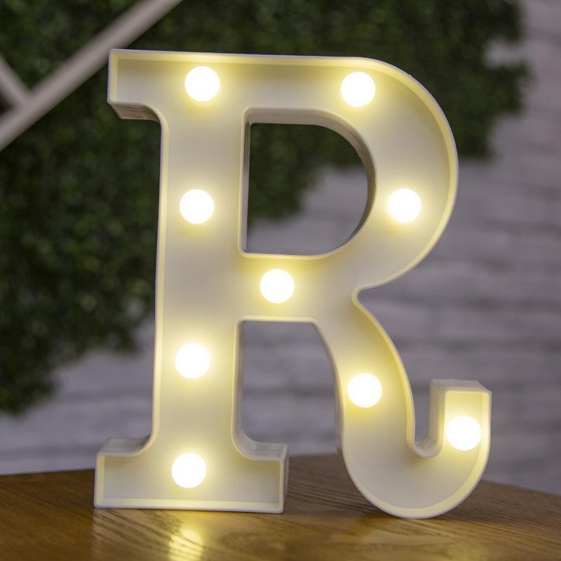 Light Up Letters Name Light Gift A-Z 0-9