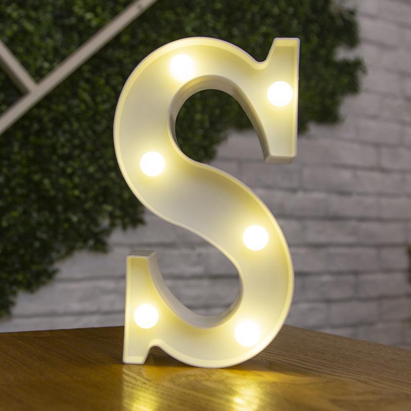 Light Up Letters Name Light Gift A-Z 0-9