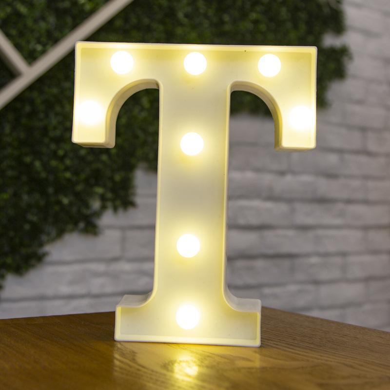 Light Up Letters Name Light Gift A-Z 0-9