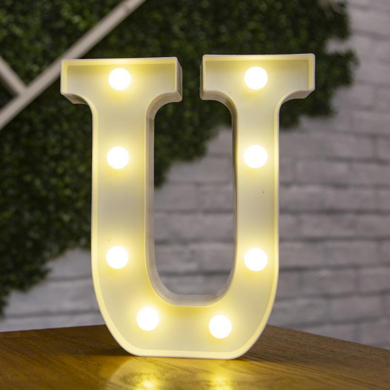 Light Up Letters Name Light Gift A-Z 0-9