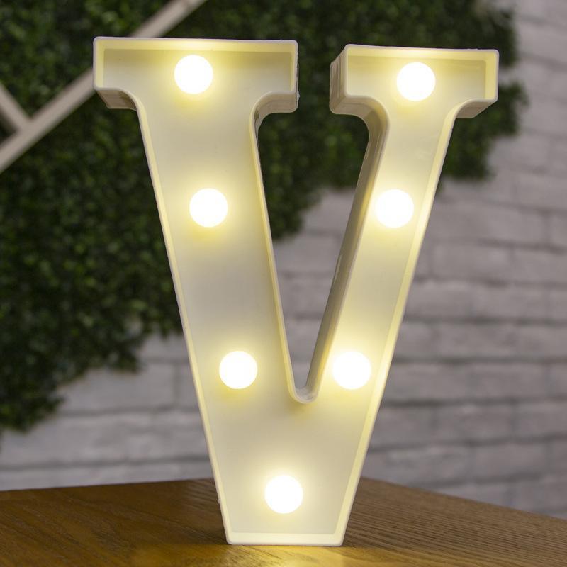 Light Up Letters Name Light Gift A-Z 0-9