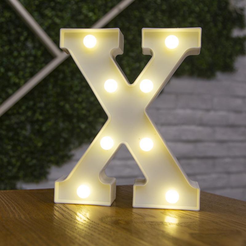 Light Up Letters Name Light Gift A-Z 0-9