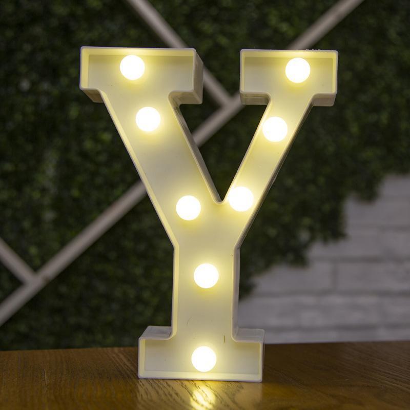 Light Up Letters Name Light Gift A-Z 0-9