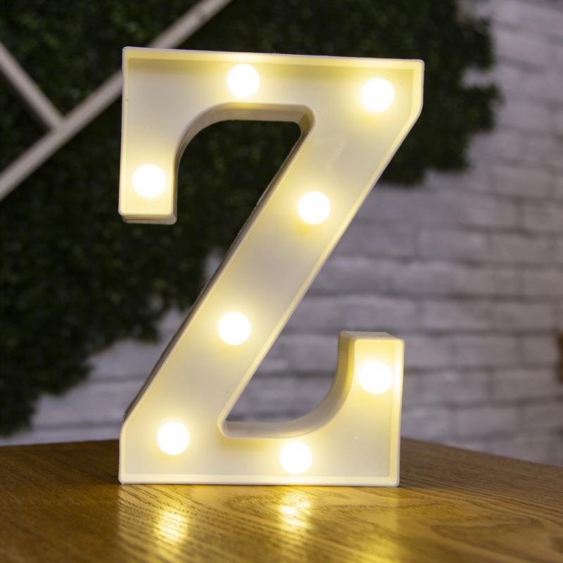Light Up Letters Name Light Gift A-Z 0-9