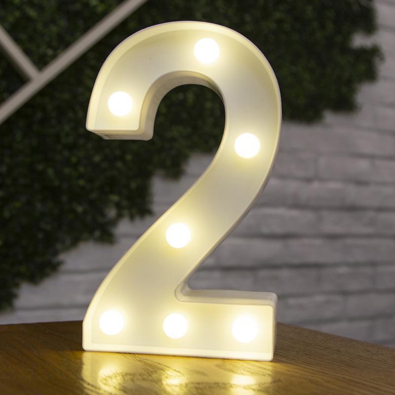 Light Up Letters Name Light Gift A-Z 0-9