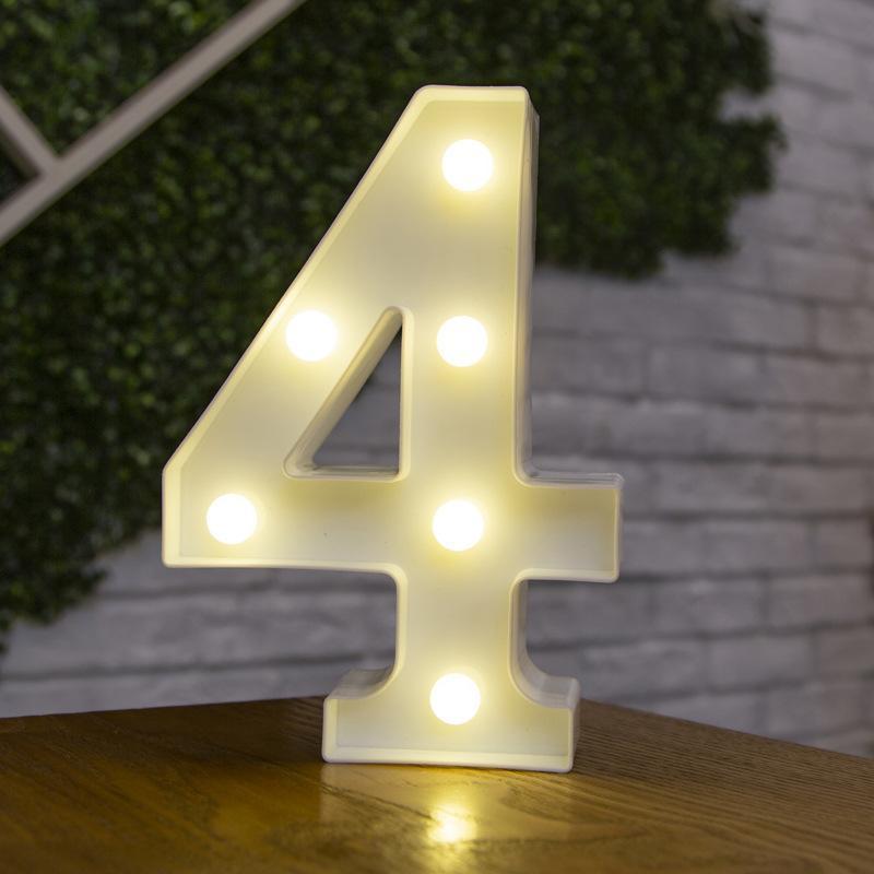 Light Up Letters Name Light Gift A-Z 0-9