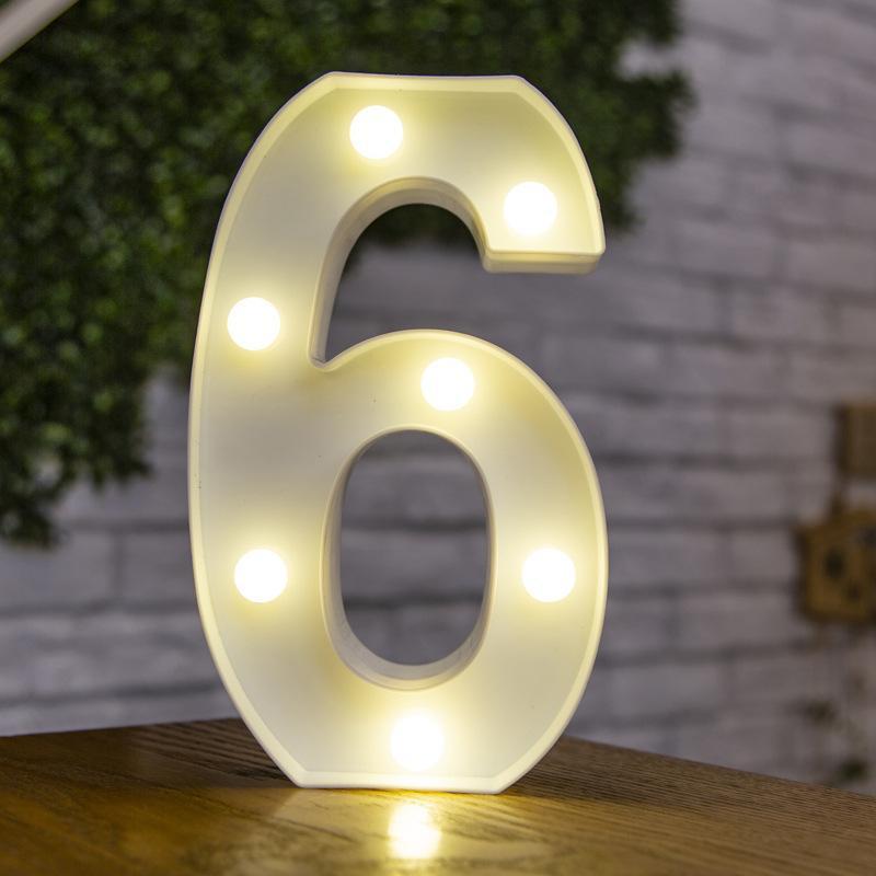 Light Up Letters Name Light Gift A-Z 0-9