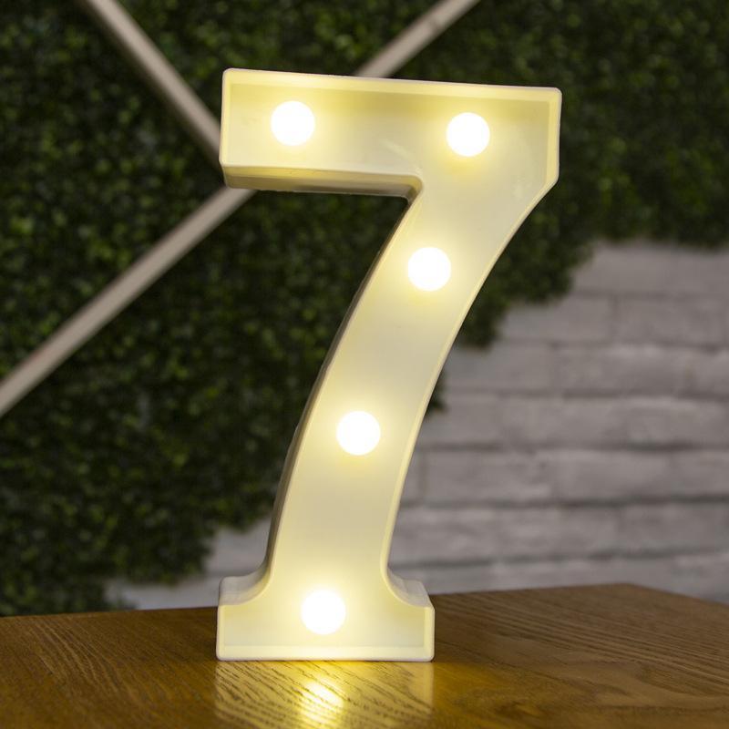 Light Up Letters Name Light Gift A-Z 0-9