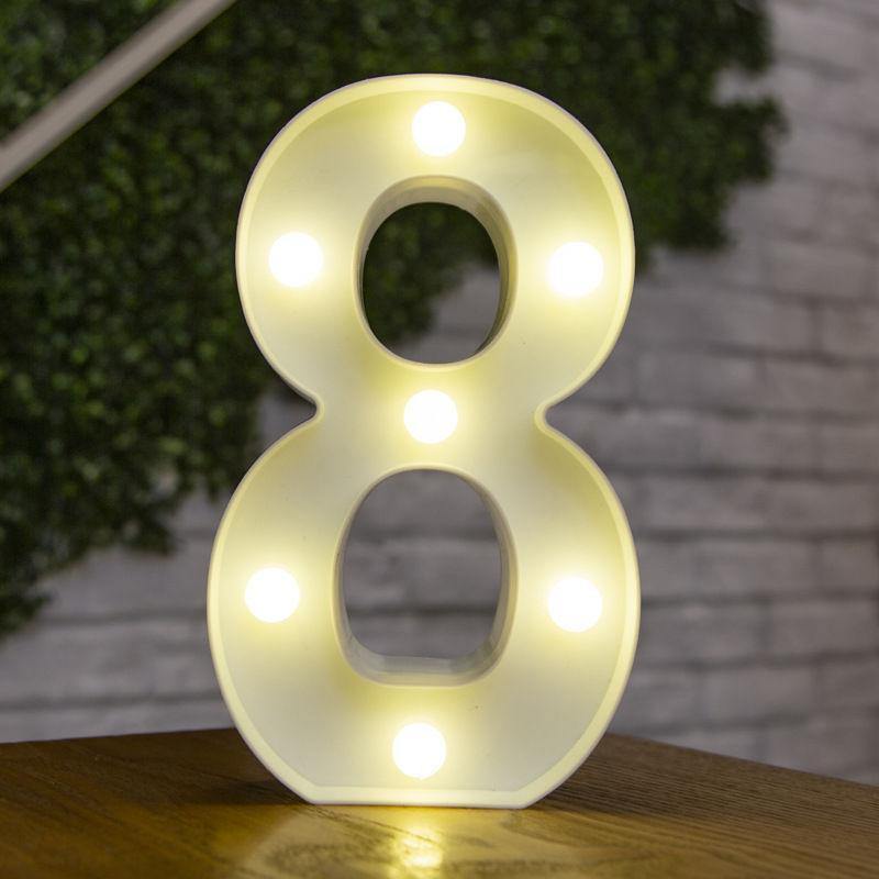 Light Up Letters Name Light Gift"8" - soufeelus